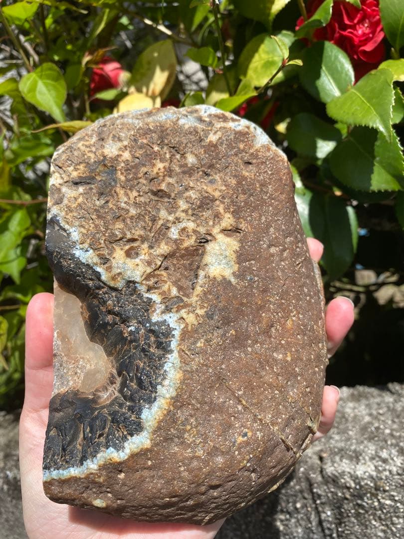 めのう　瑪瑙　アゲート　置物　原石　天然石　インテリア　1530g