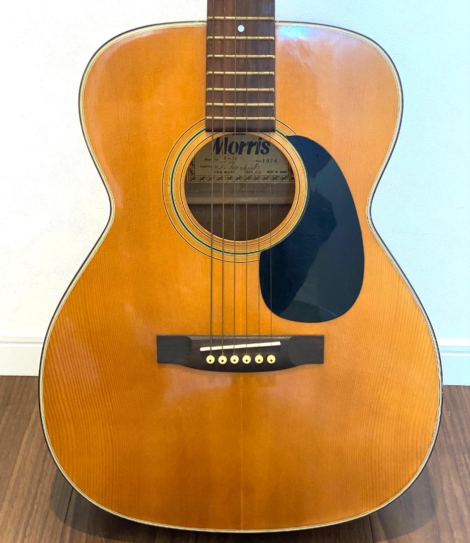 【送料込み】Morris モーリス F-12 日本製 アコースティック ギター