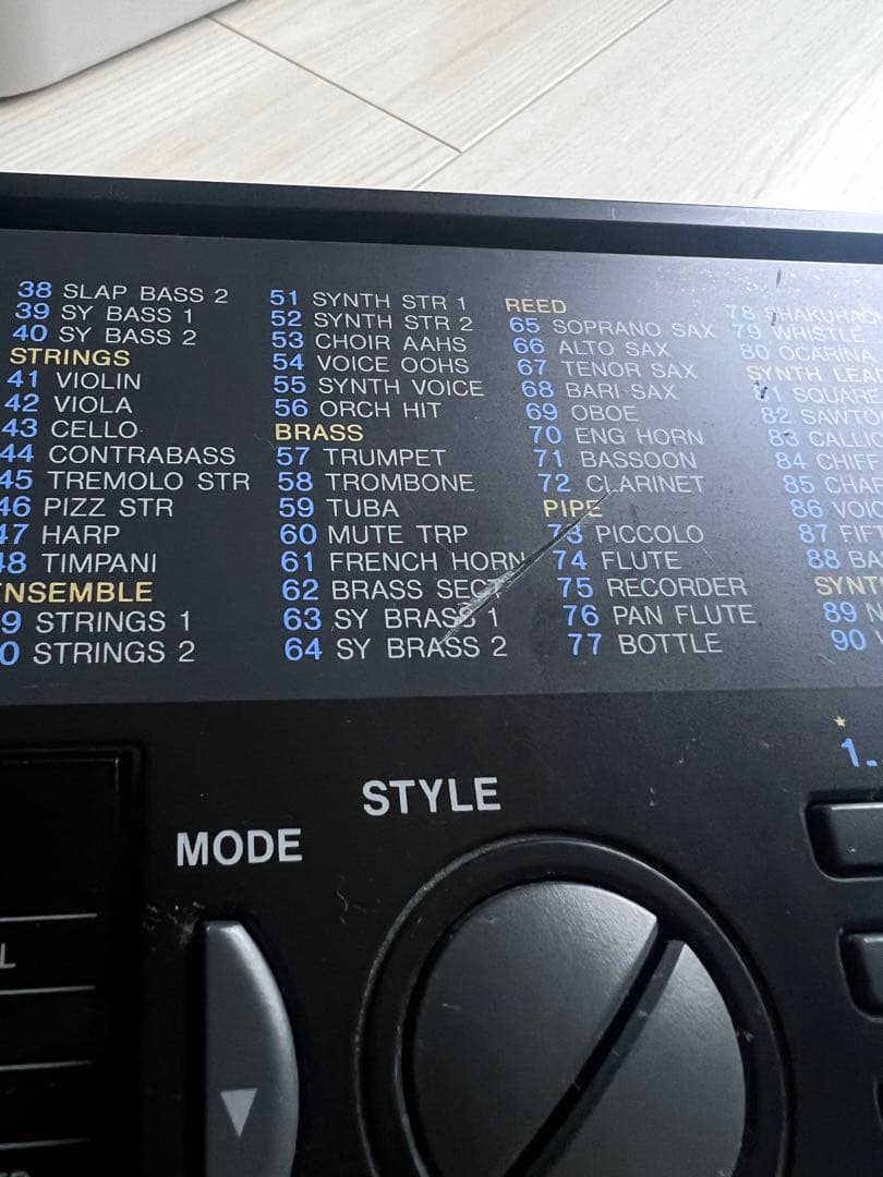 YAMAHA PSR-320 61鍵 キーボード 電子ピアノ