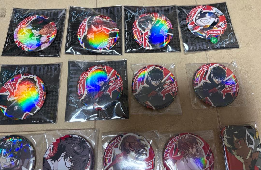 ペルソナ５缶バッジまとめ売り