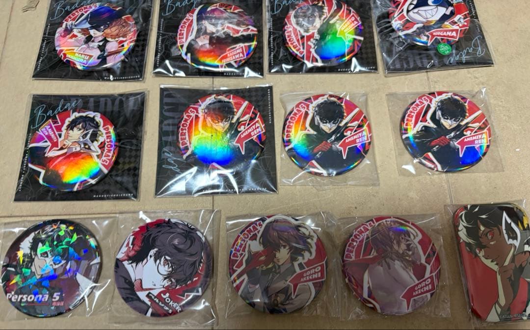 ペルソナ５缶バッジまとめ売り