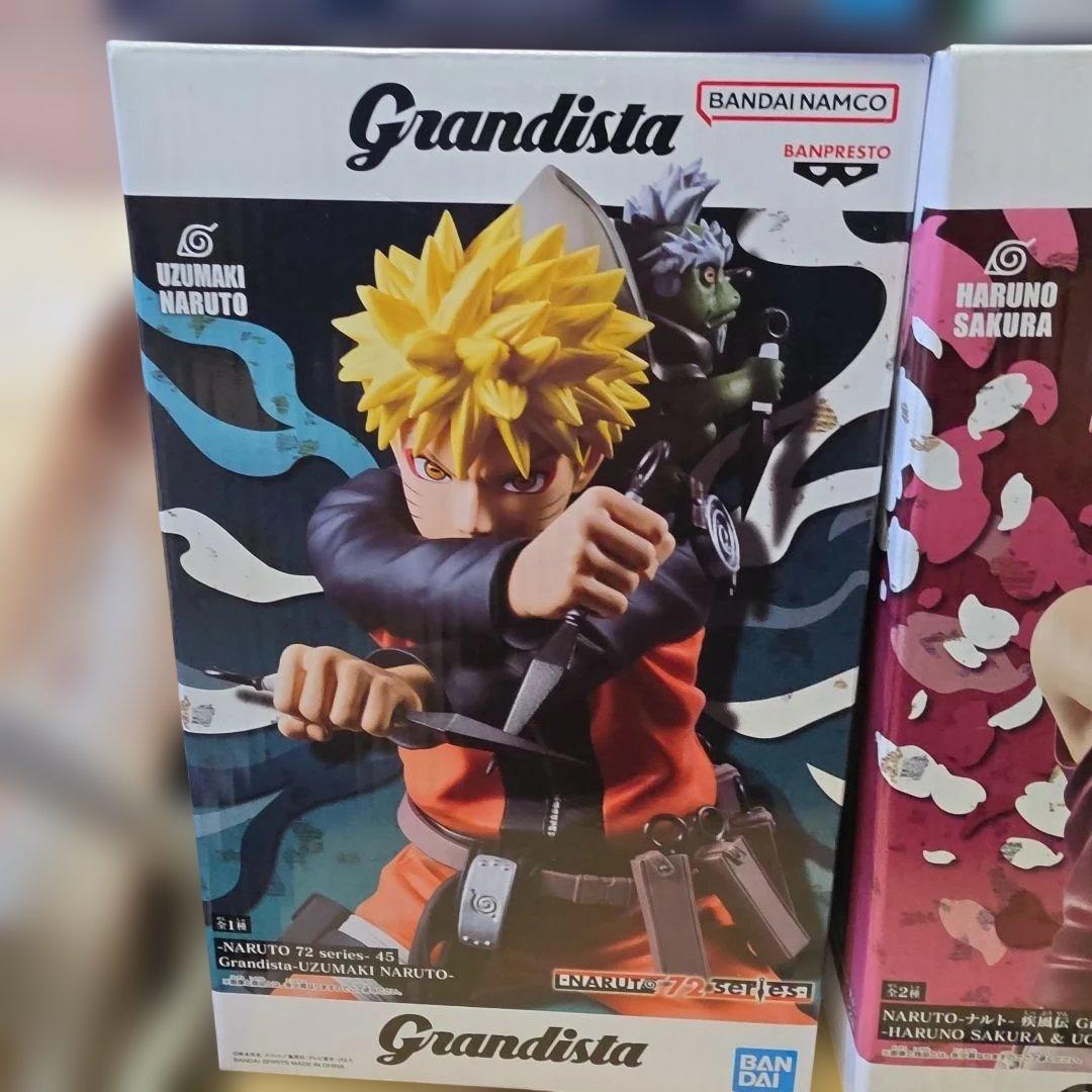 まとめGrandista ナルト・サスケ・サクラ・イタチ・イルカ 最新セット7点
