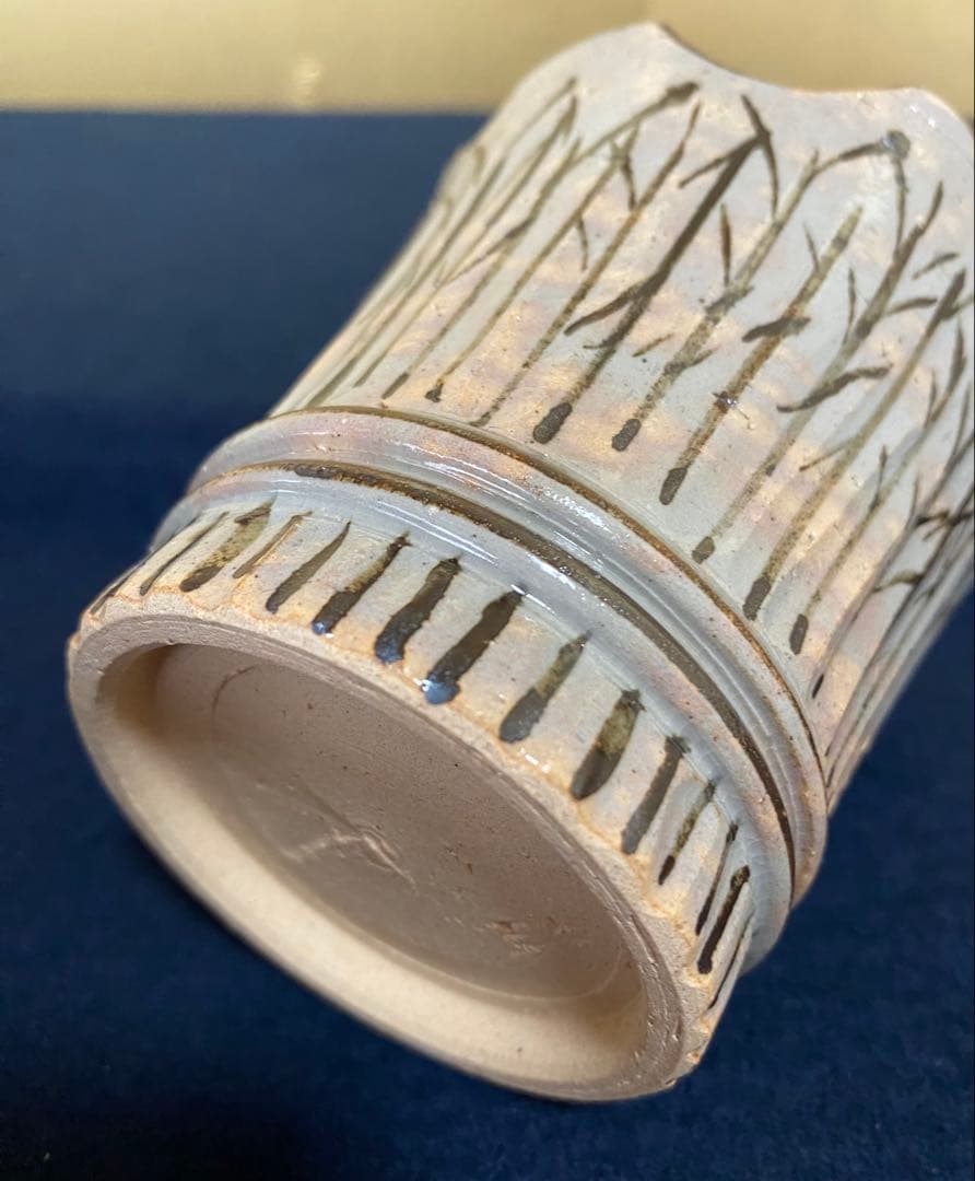 《R》乾山写 芝垣 向付5客 三代目加藤利昇 陶歴書 共箱 元箱260330B1