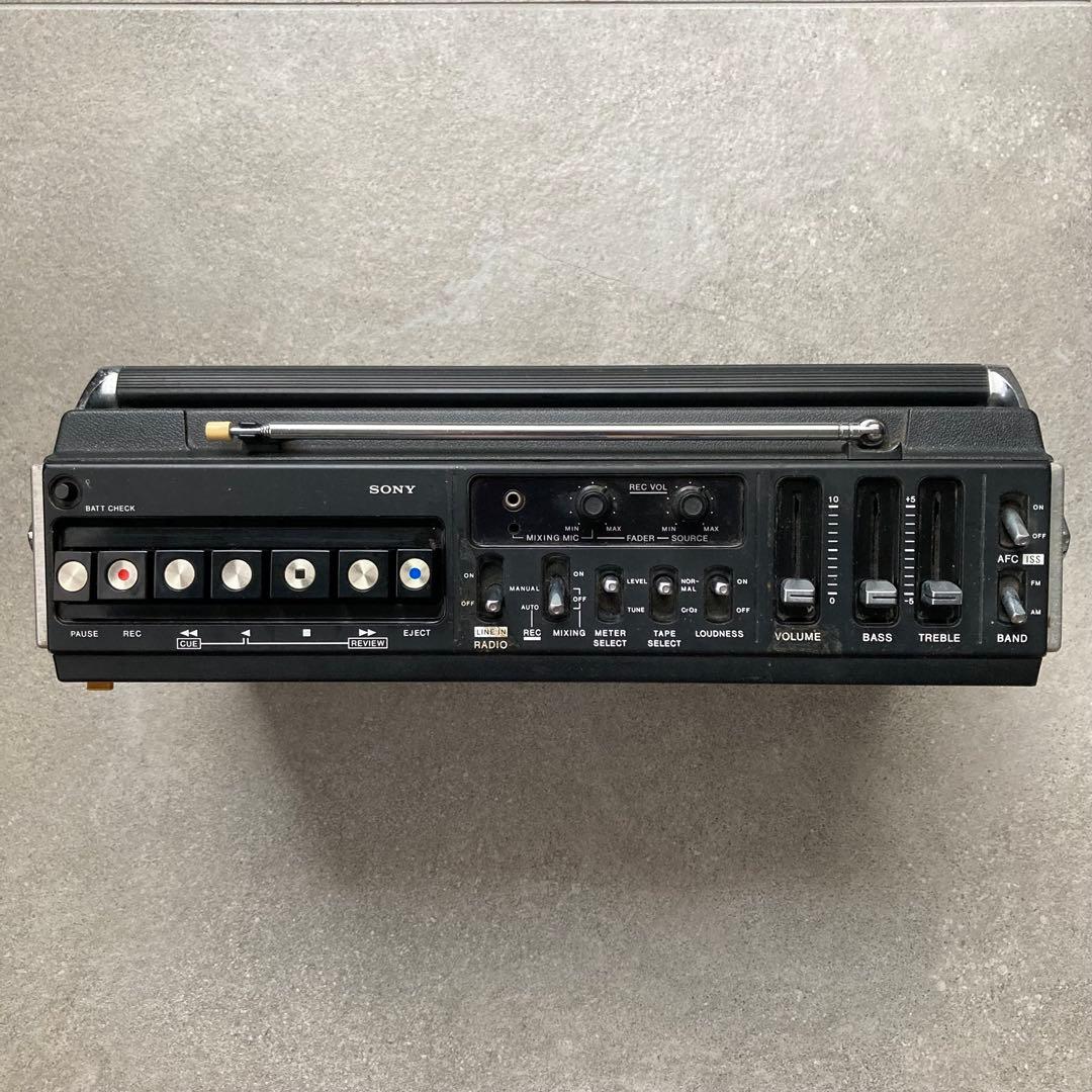 SONY ラジカセ CF-1980 昭和レトロ スタジオ・シリーズ初代モデル