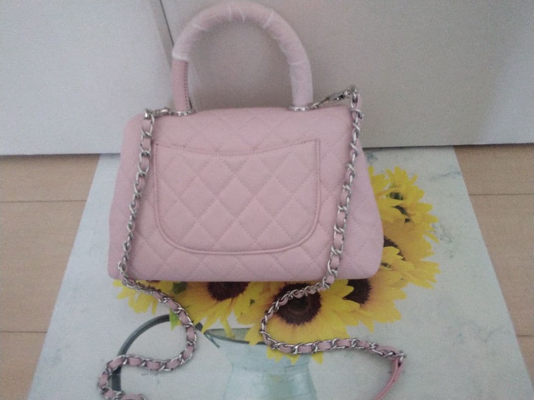 CCチェーン付ココハンドルバッグ