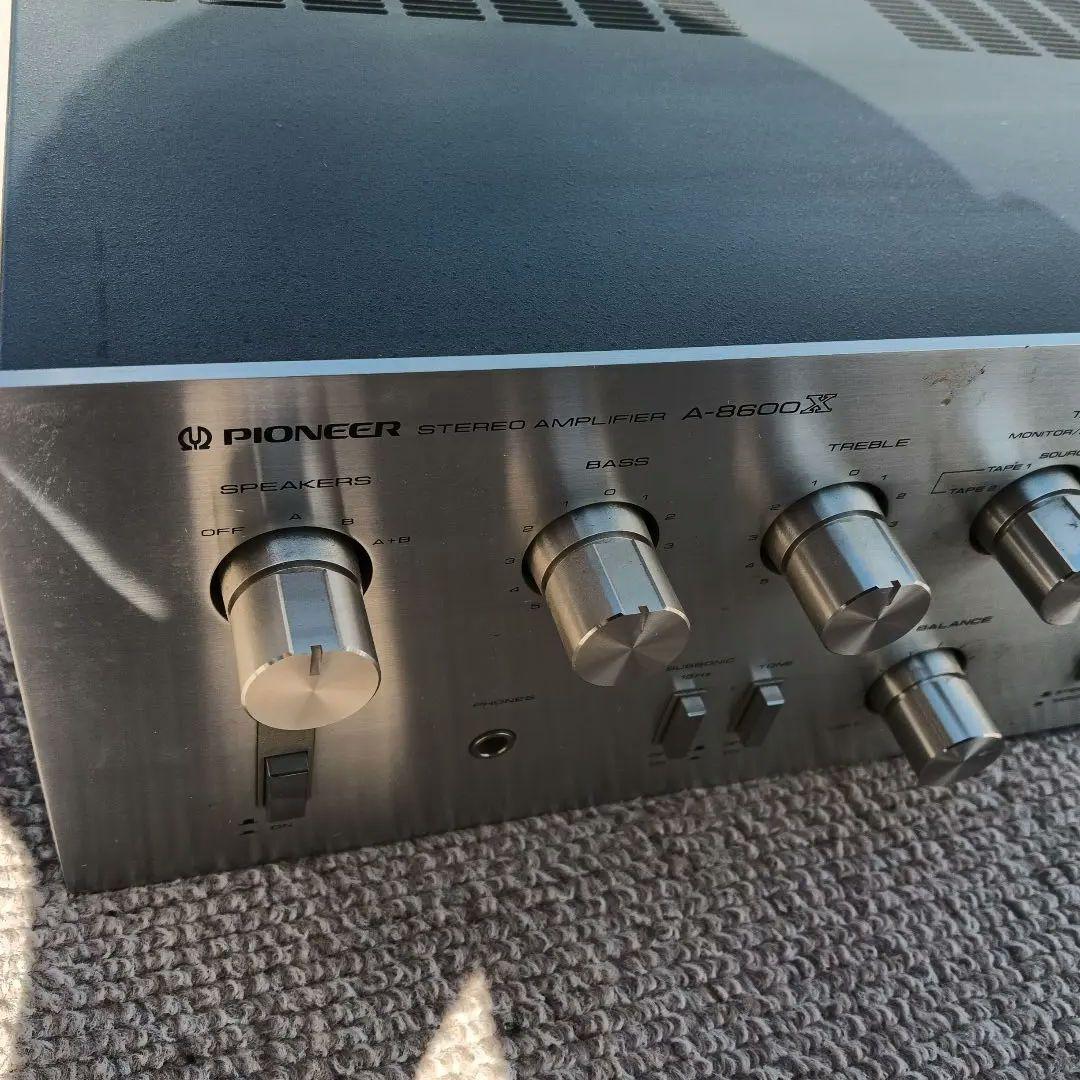 ジャンク Pioneer ステレオアンプ A-8600X