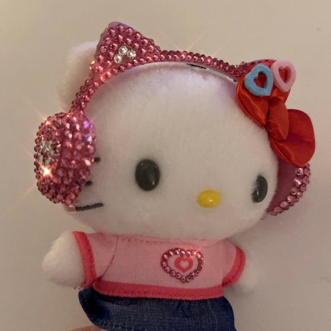 ウチらの平成ポップスデザインシリーズ キティ ぬいぐるみ キラキラデコ