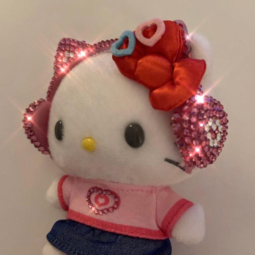 ウチらの平成ポップスデザインシリーズ キティ ぬいぐるみ キラキラデコ