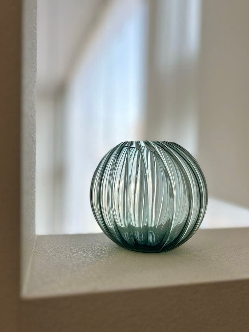 独60年代　Wagenfeld for WMF \"Ball Vase\"トルマリン