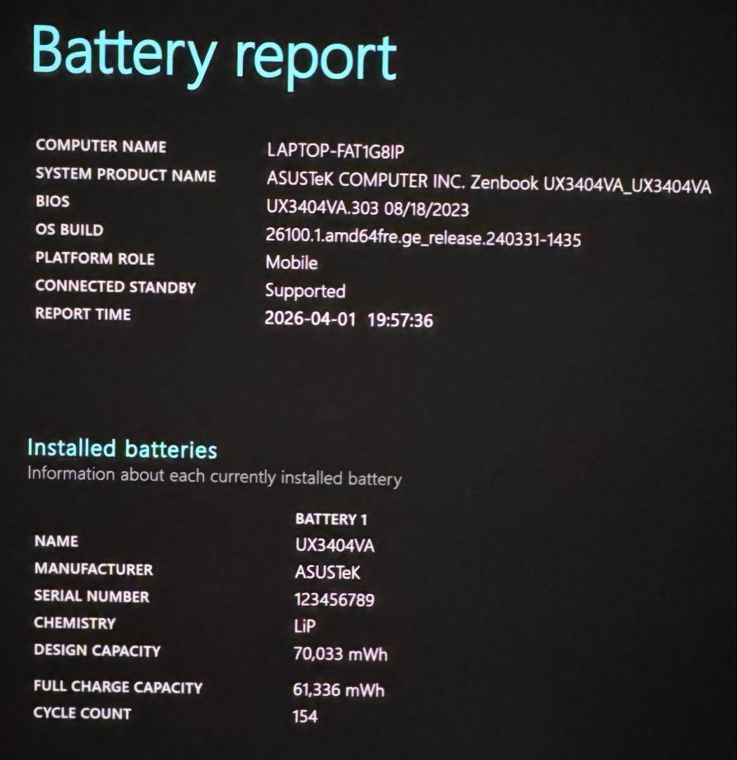 【美品・ペン付】ASUS Zenbook 14X OLED（UX3404V）