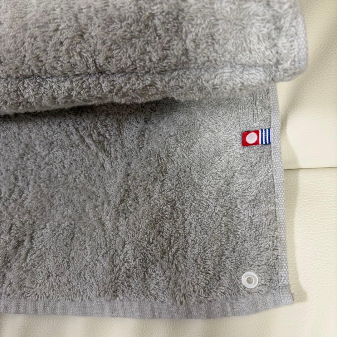 今治睡眠用タオル2（グレー）