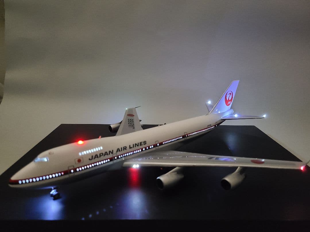 JAL BOEING 747-200 LED仕様完成品