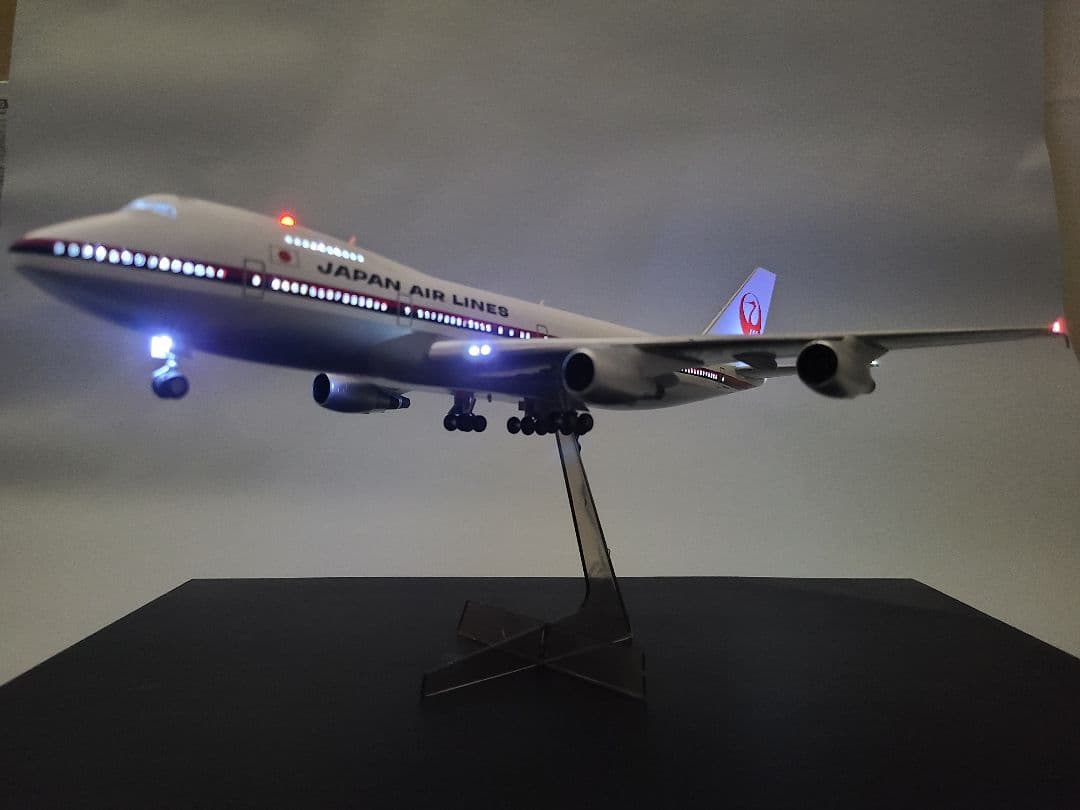 JAL BOEING 747-200 LED仕様完成品