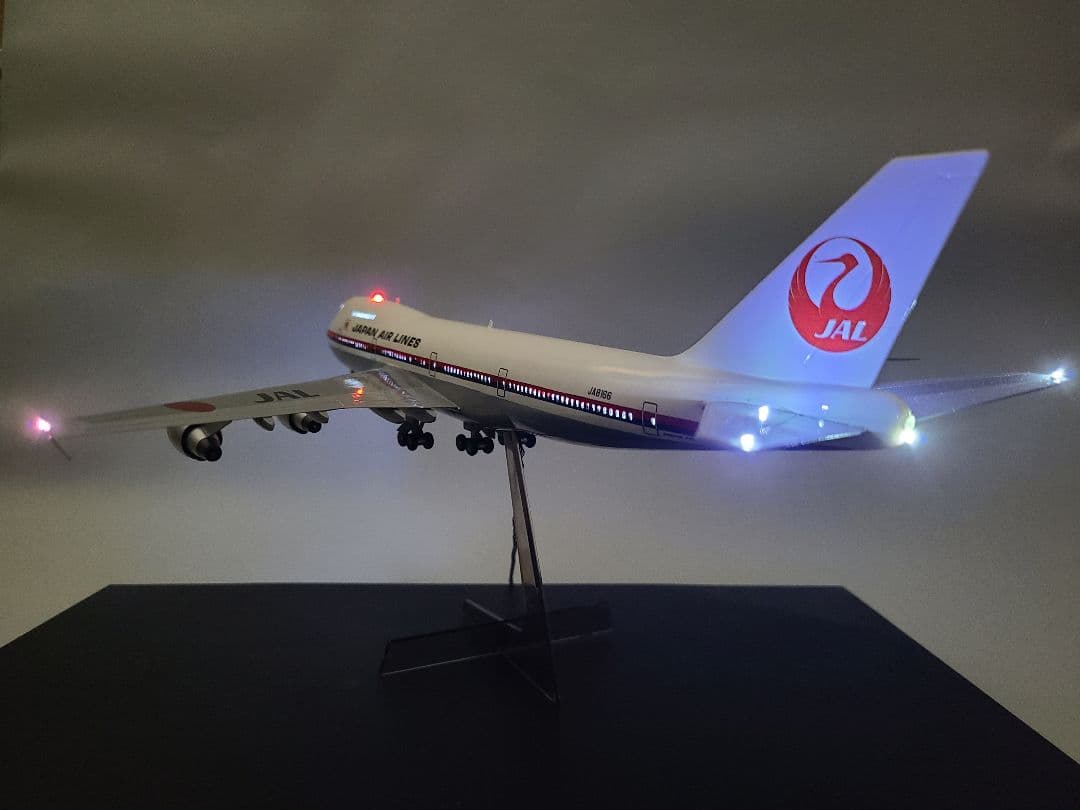 JAL BOEING 747-200 LED仕様完成品