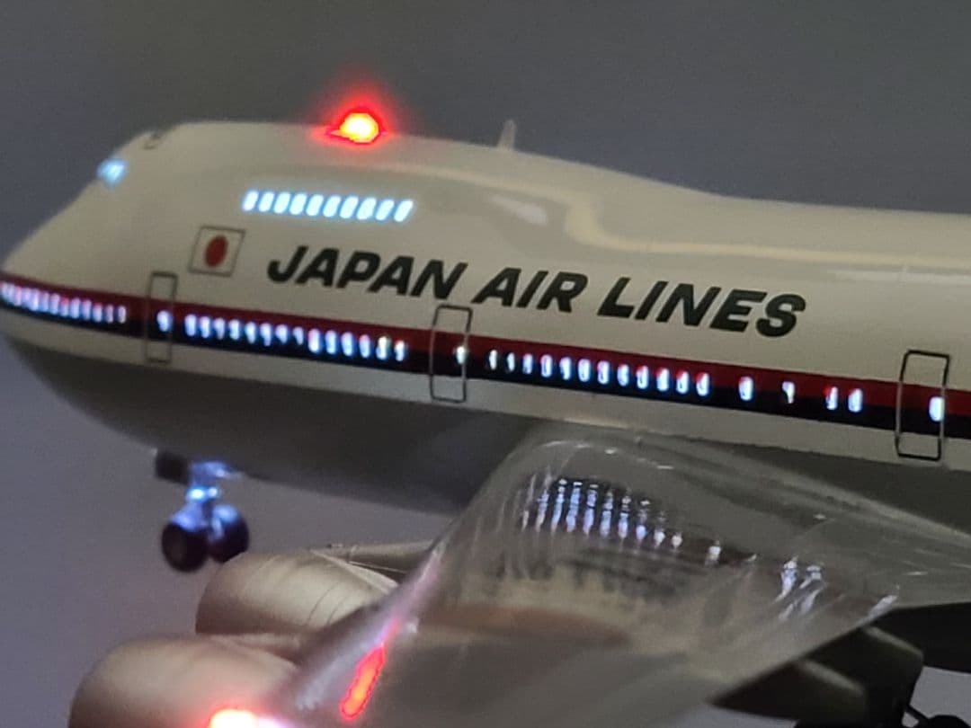 JAL BOEING 747-200 LED仕様完成品