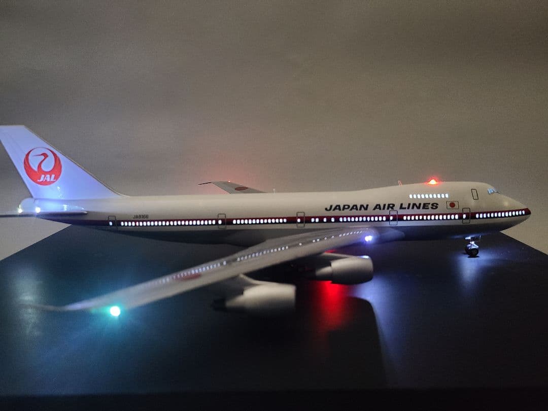 JAL BOEING 747-200 LED仕様完成品