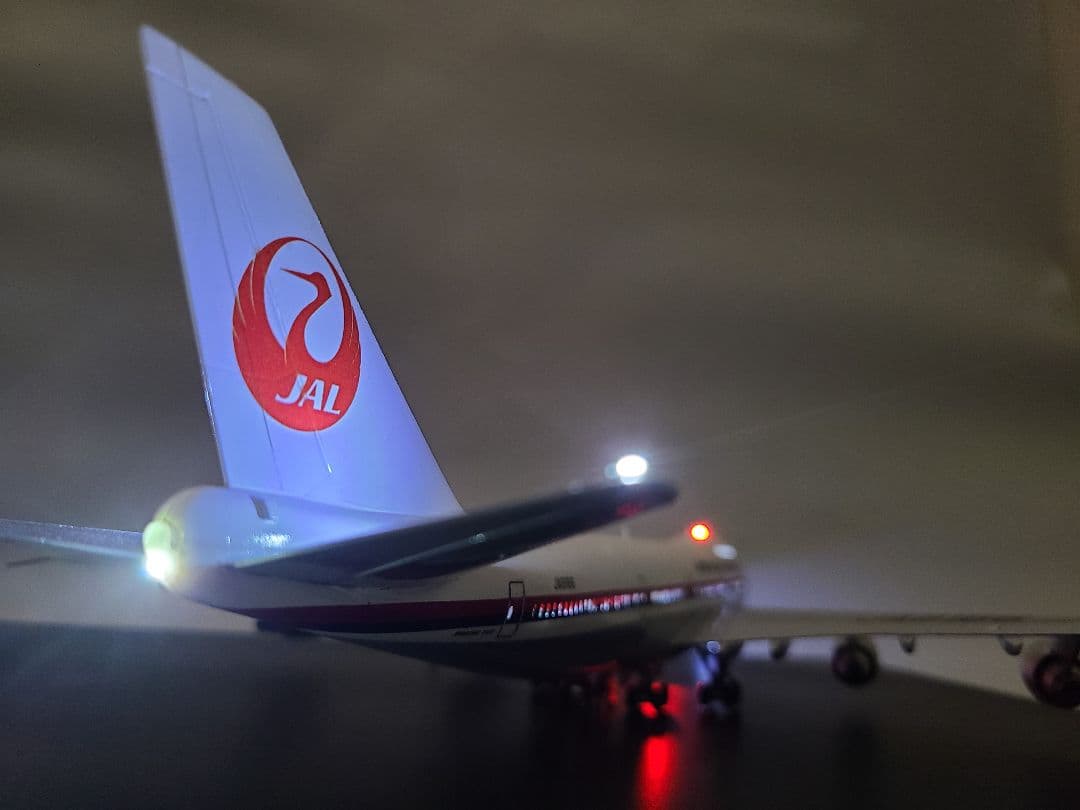JAL BOEING 747-200 LED仕様完成品