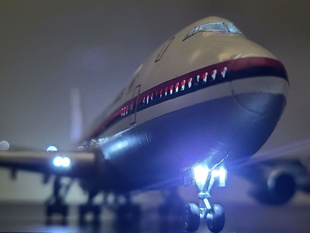 JAL BOEING 747-200 LED仕様完成品