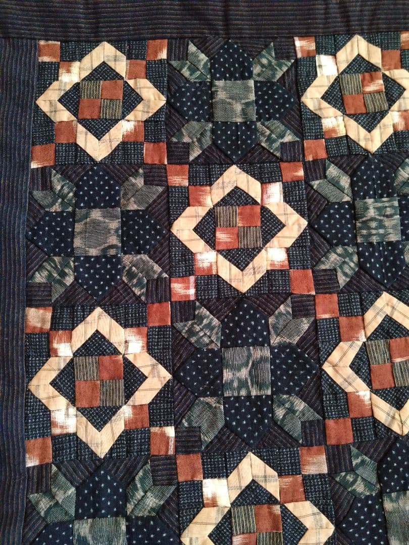 古布 絣等タペストリー