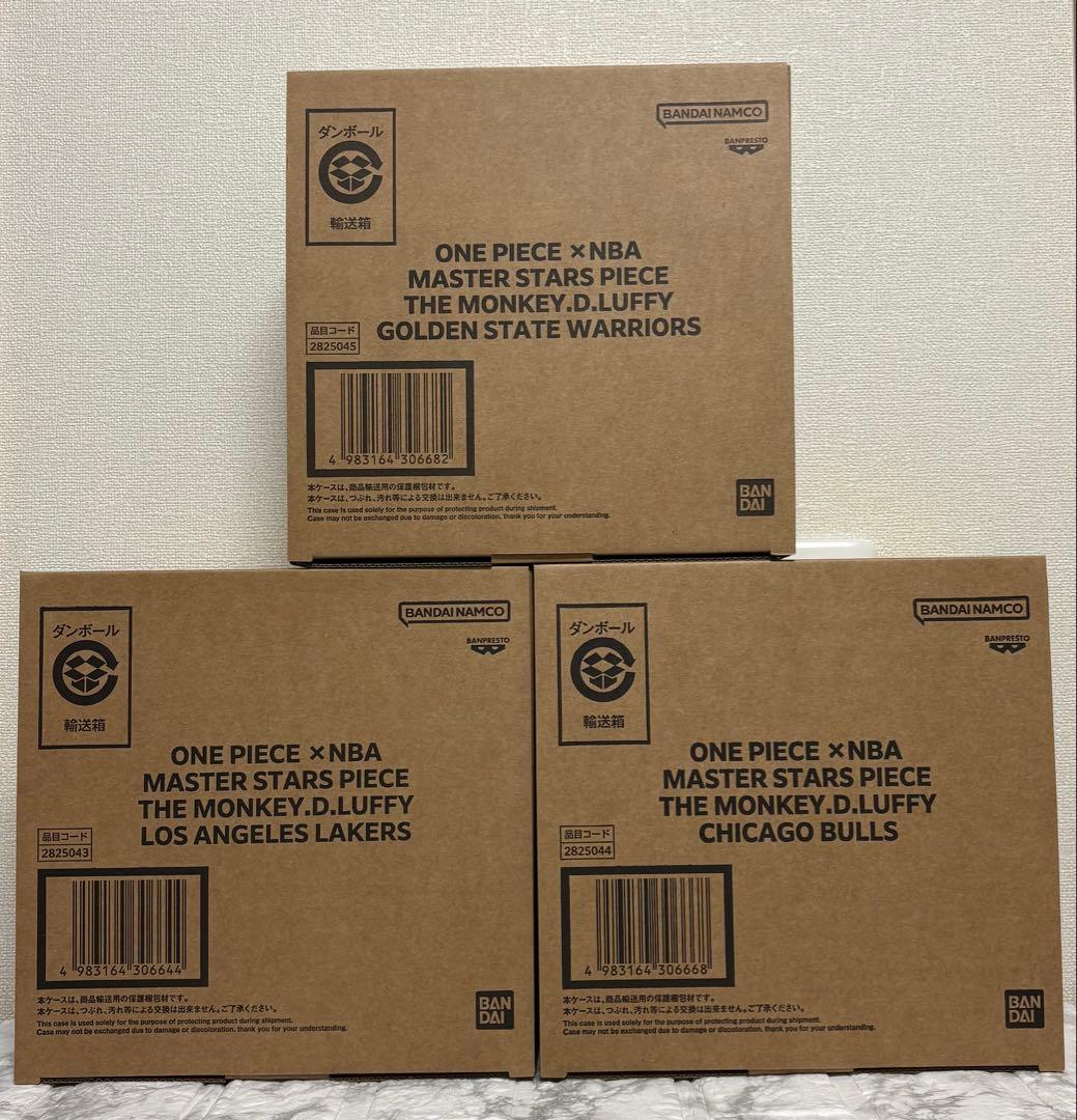 ONE PIECE BASE SHOP NBA ルフィ 3点セット おまけ付き