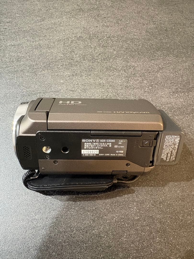 Sony HDR-CX680 ビデオカメラ 本体