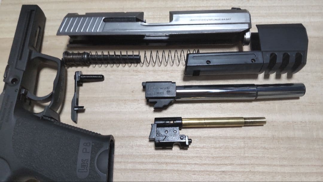 レア物特価❗️タナカ Hk USPガスガン アルミ調スライドカスタム 再最値下げ