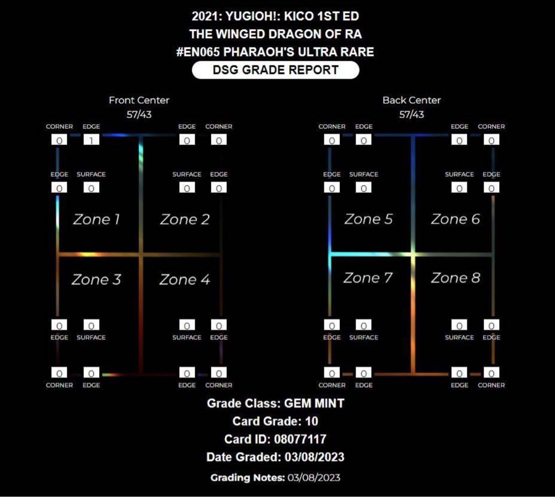 PSA10 三幻神　ファラオズシークレット　ラーの翼神竜