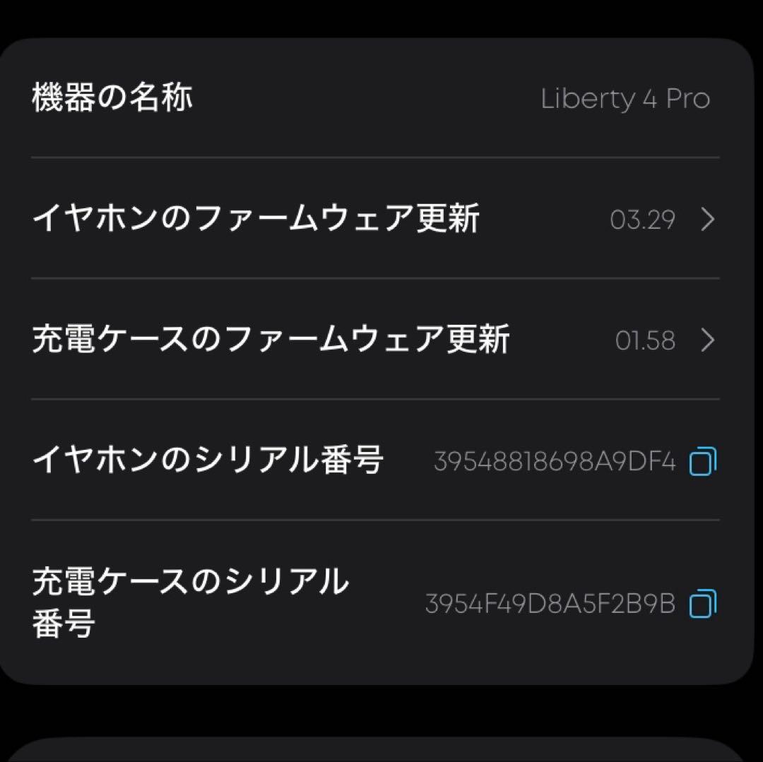 SoundCore Liberty 4Pro イヤホンケース 管理No.0301