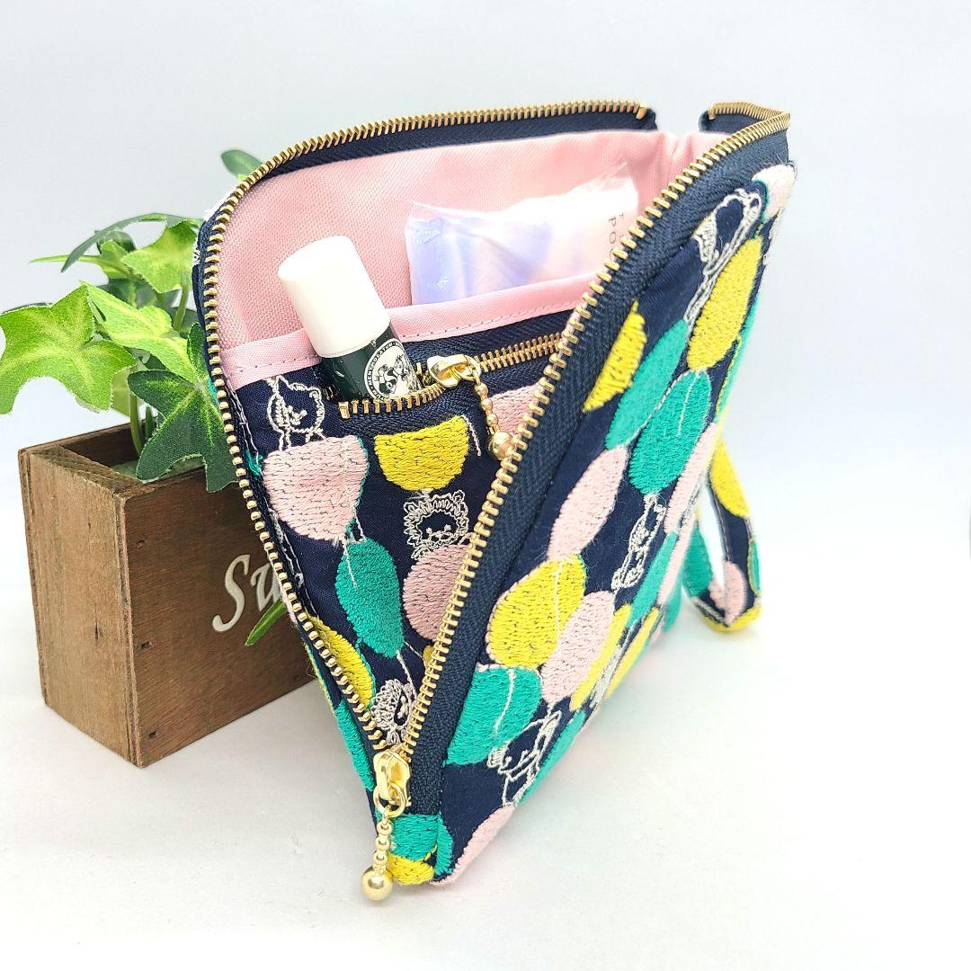 ぎんのすけ&きらら◎Handmade エチケットポーチ❣️◎3点セット