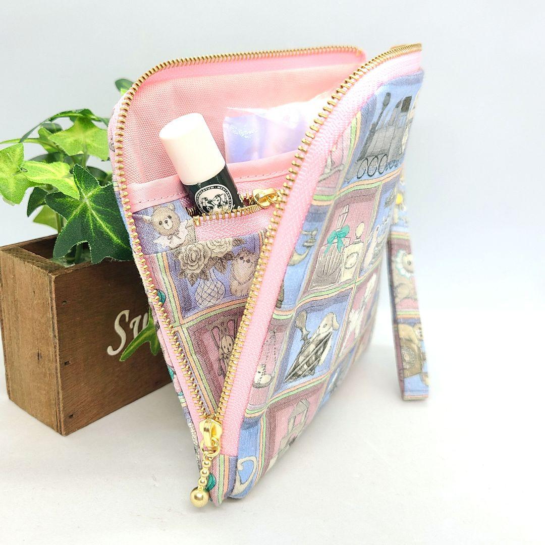 ぎんのすけ&きらら◎Handmade エチケットポーチ❣️◎3点セット