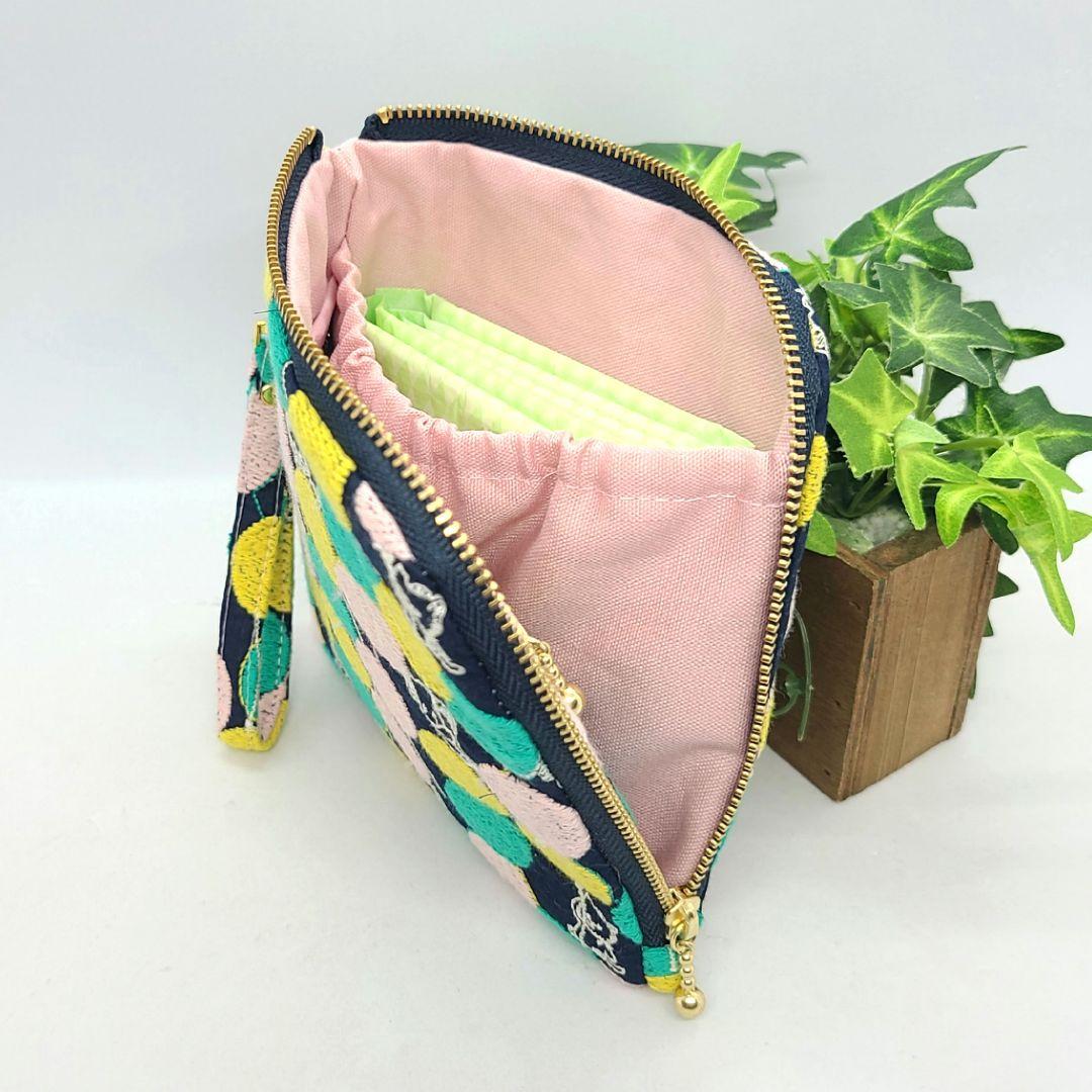 ぎんのすけ&きらら◎Handmade エチケットポーチ❣️◎3点セット