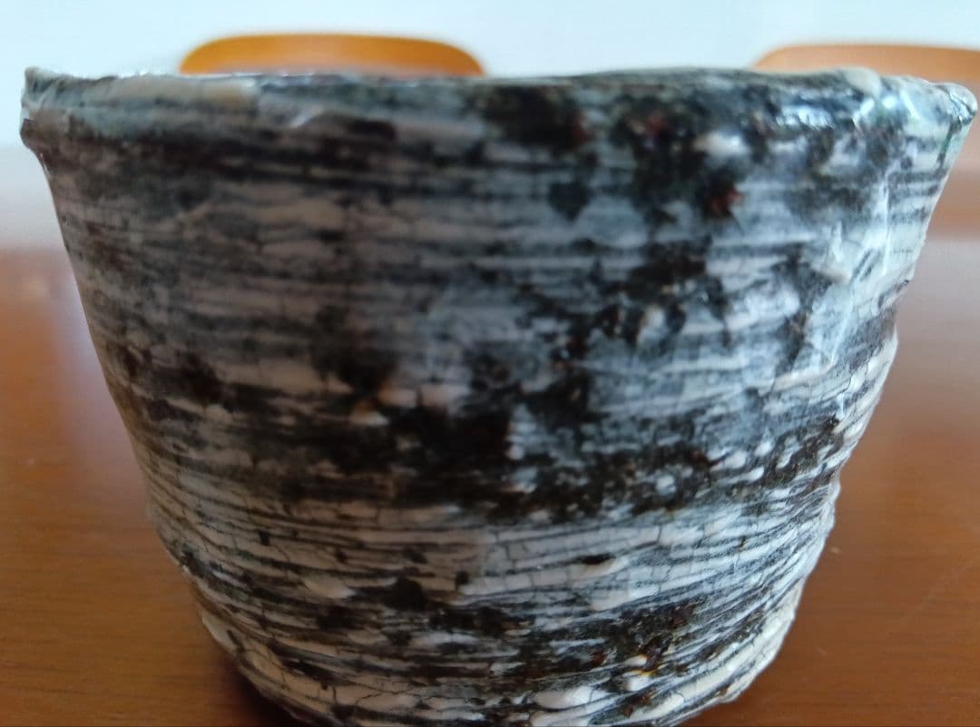 中川自然坊の刷毛目蕎麦猪口