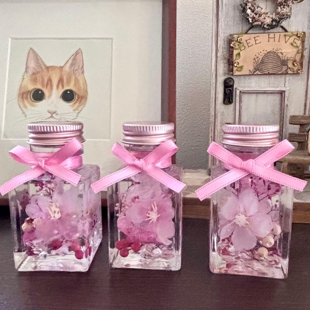 【メグミ様オーダー】桜ハーバリウム