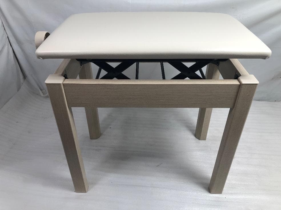 ※83258※YAMAHAピアノ椅子BC-205（ホワイトアッシュ）★送料無料