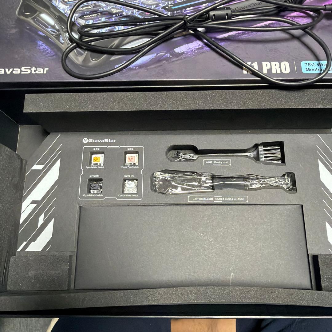 キーボード GravaStar MERCURY K1 PRO