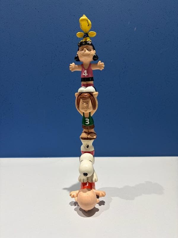 スヌーピー　ピーナッツ　ジムナスティック　フィギュアセット