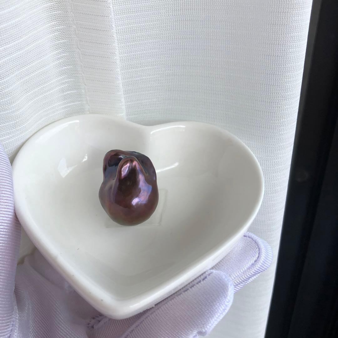 淡水バロックパールペンダントトップ　本真珠