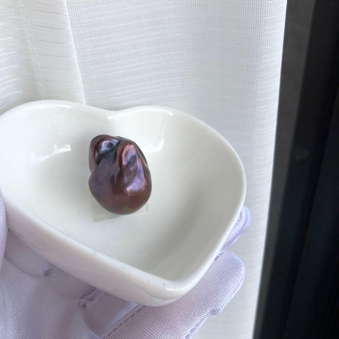 淡水バロックパールペンダントトップ　本真珠