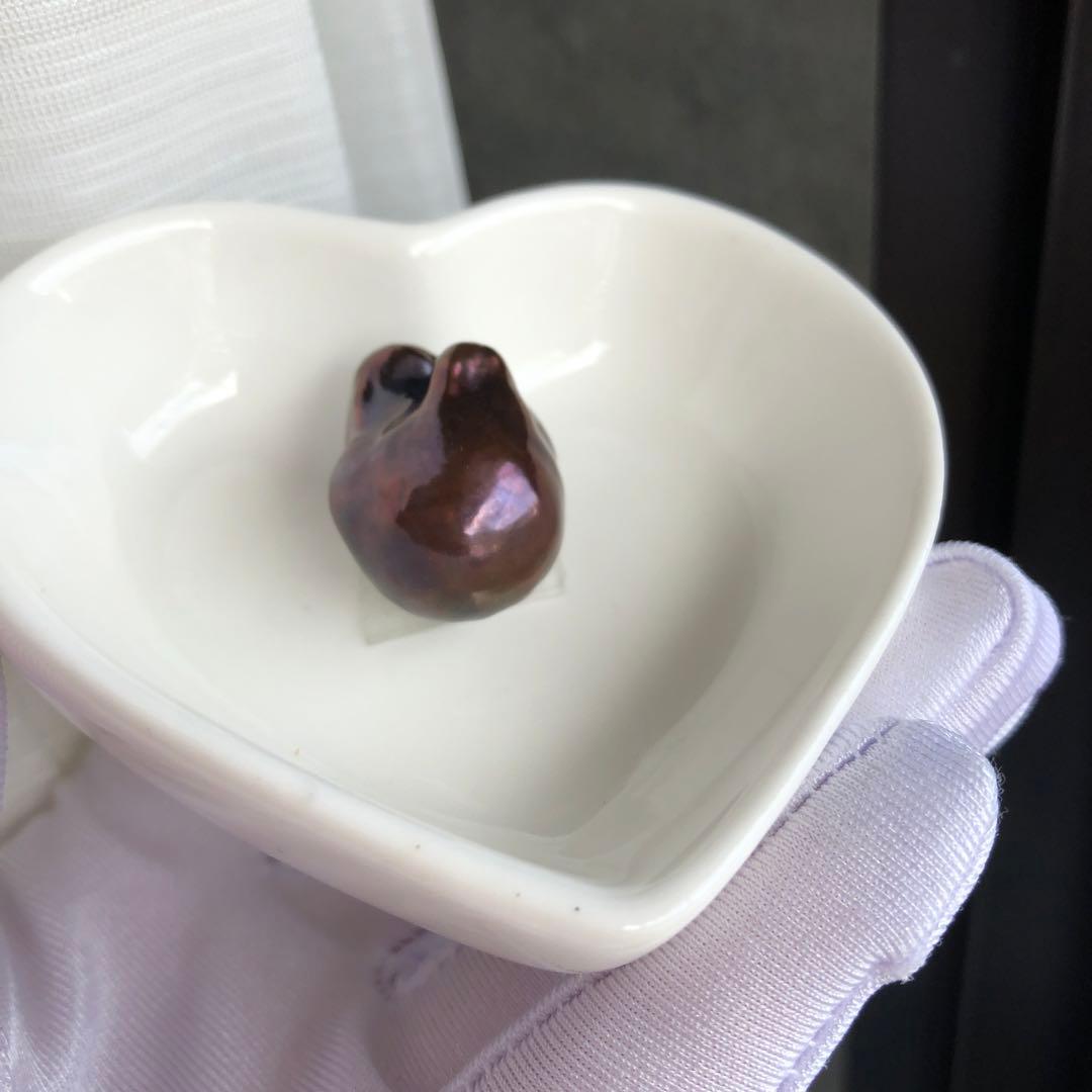 淡水バロックパールペンダントトップ　本真珠