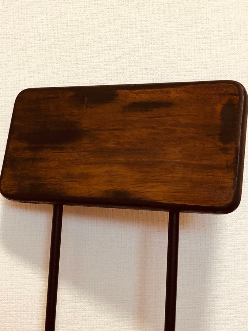 【送料無料】アンティーク調 アイアンバーチェアー スタンディングチェアー