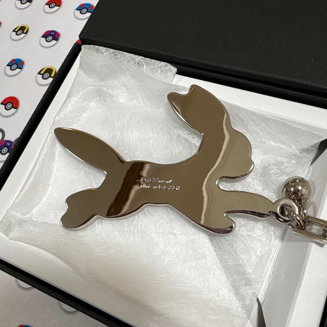 さ*れ様 ブラッキー 本革キーホルダー