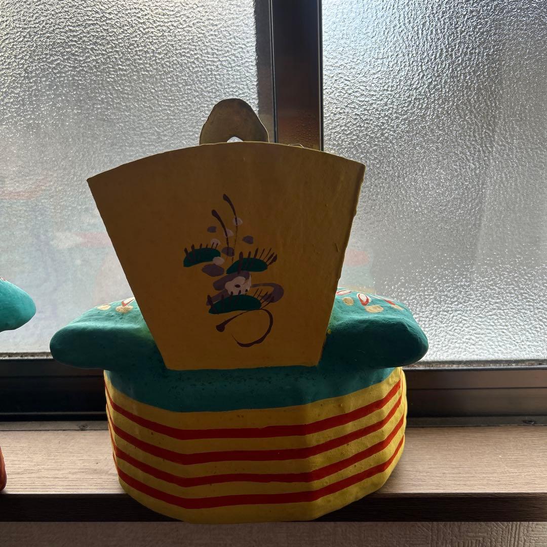 張り子 三春張子 橋本広司 雛人形（特大） ひな祭り お雛様 民藝