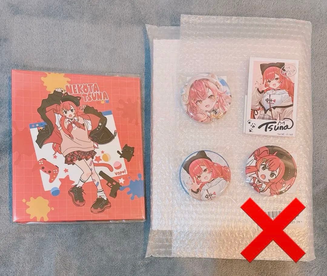 ぶいすぽっ! 猫汰つな 2026年誕生日グッズ