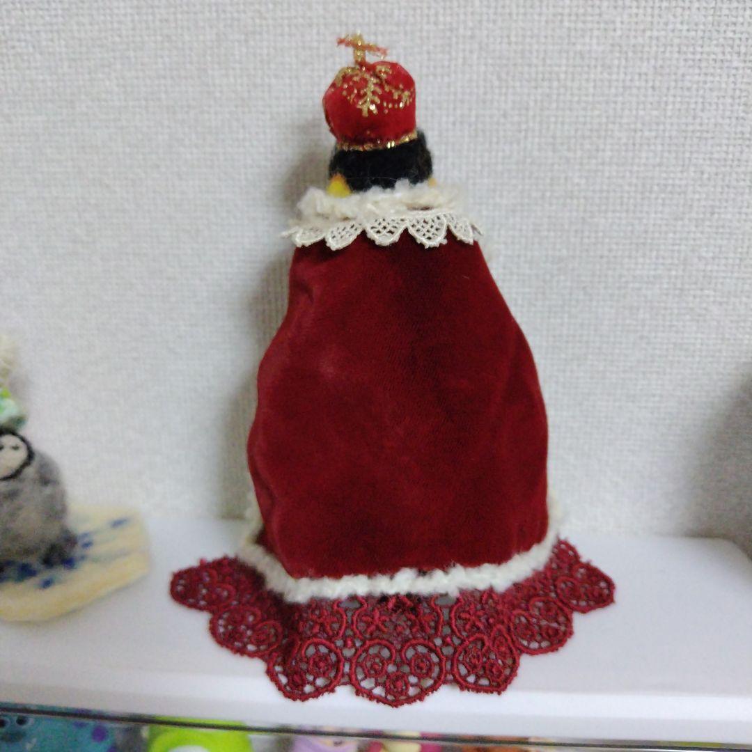 ハンドメイド作家　ペンギン　羊毛フェルト