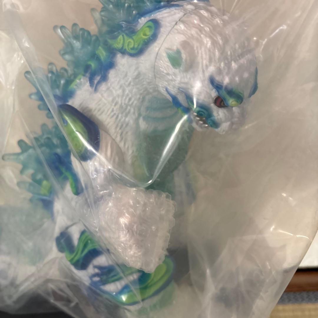 ソフビ　frog tree ゴジラ1995 浮世ノ絵　鬼火