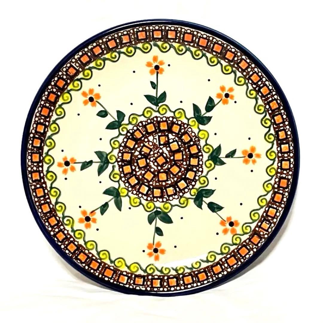 ポーランド食器★ ポーリッシュポタリー★リンゴボウル★プレートセット★ミレナ