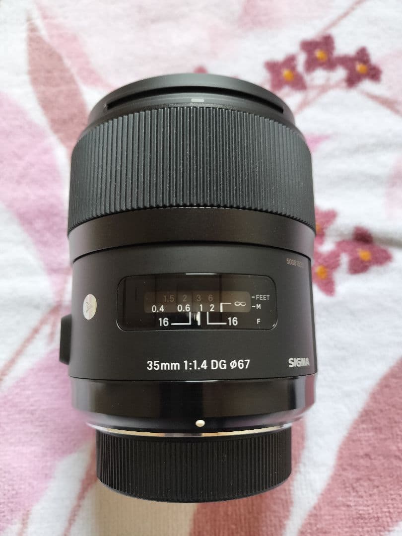 【極美品】シグマ 35mm F1.4DG HSM Art ニコン用 フィルター付