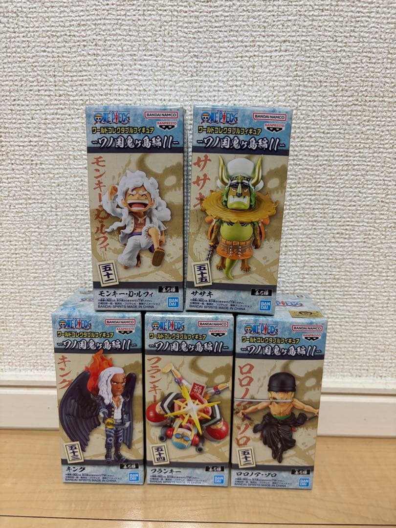 ワンピース ワールドコレクタブルフィギュアセット