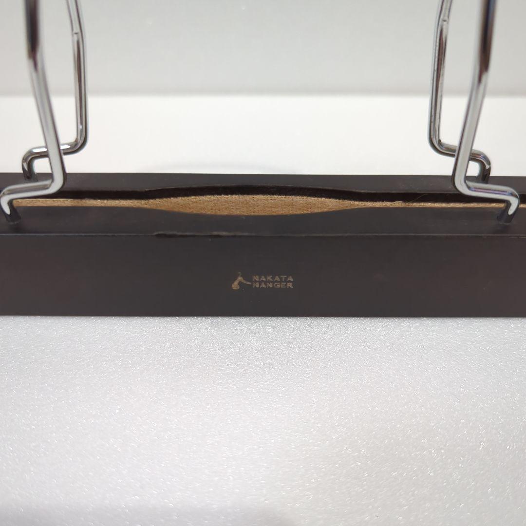 NAKATA HANGER スモークブラウン スラックスハンガー 5本セット