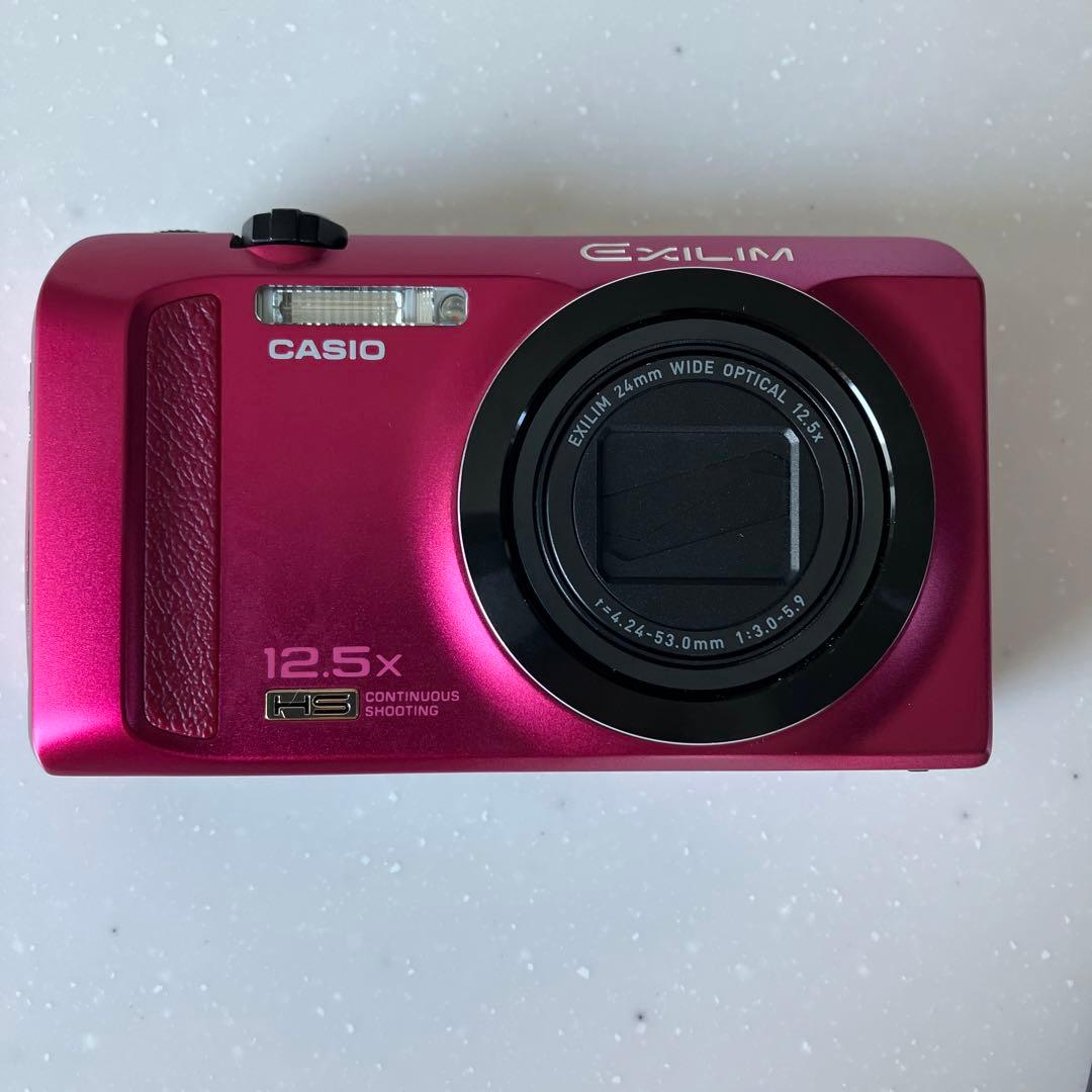 美品　CASIO EXILIM EX-ZR200 デジカメ　説明書付き